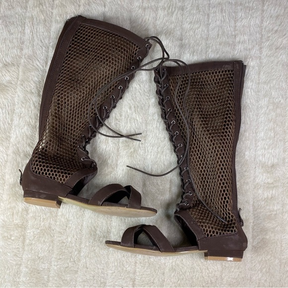 𝅺forever lace up Gladiator sandals 6 - Picture 9 of 9